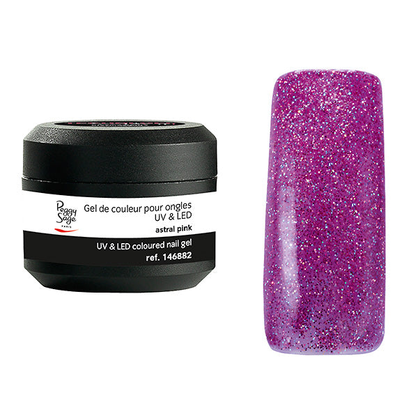 PEGGY SAGE  GEL UV&LED COLORATO PER UNGHIE ASTRAL PINK 5G