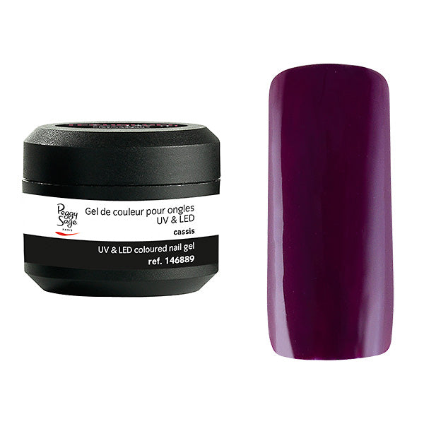 PEGGY SAGE  GEL UV&LED COLORATO PER UNGHIE CASSIS 5G