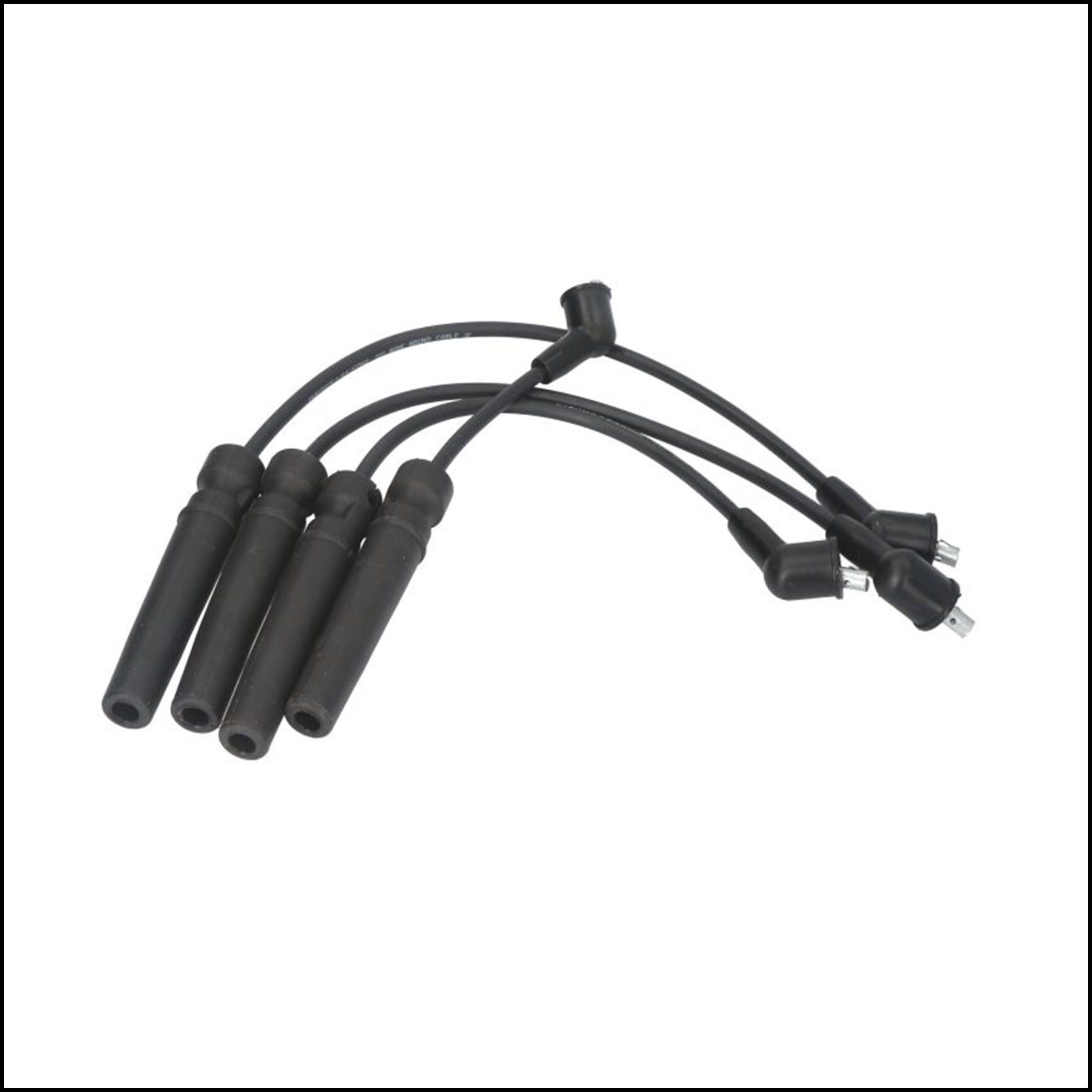 Kit 4 Cavi Candele Accensione Per Chevrolet Lacetti dal 2005> BIBA-RICAMBI