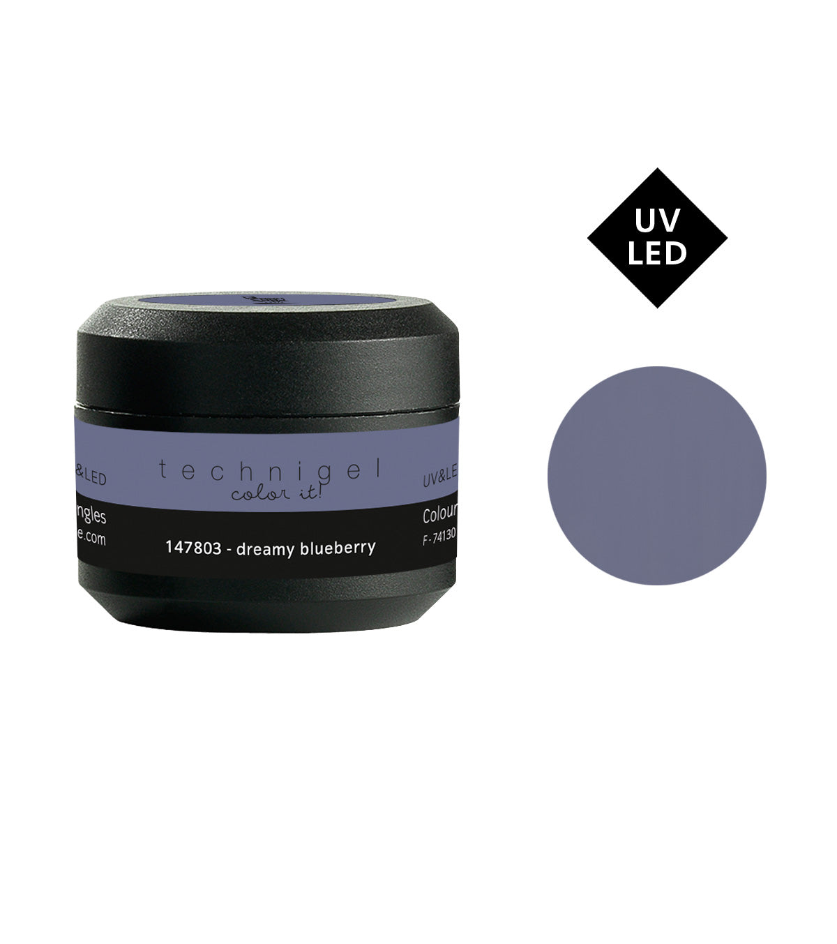PEGGY SAGE  GEL UV COLORATO PER UNGHIE DREAMY BLUEBERRY 5G - BIBA-RICAMBI