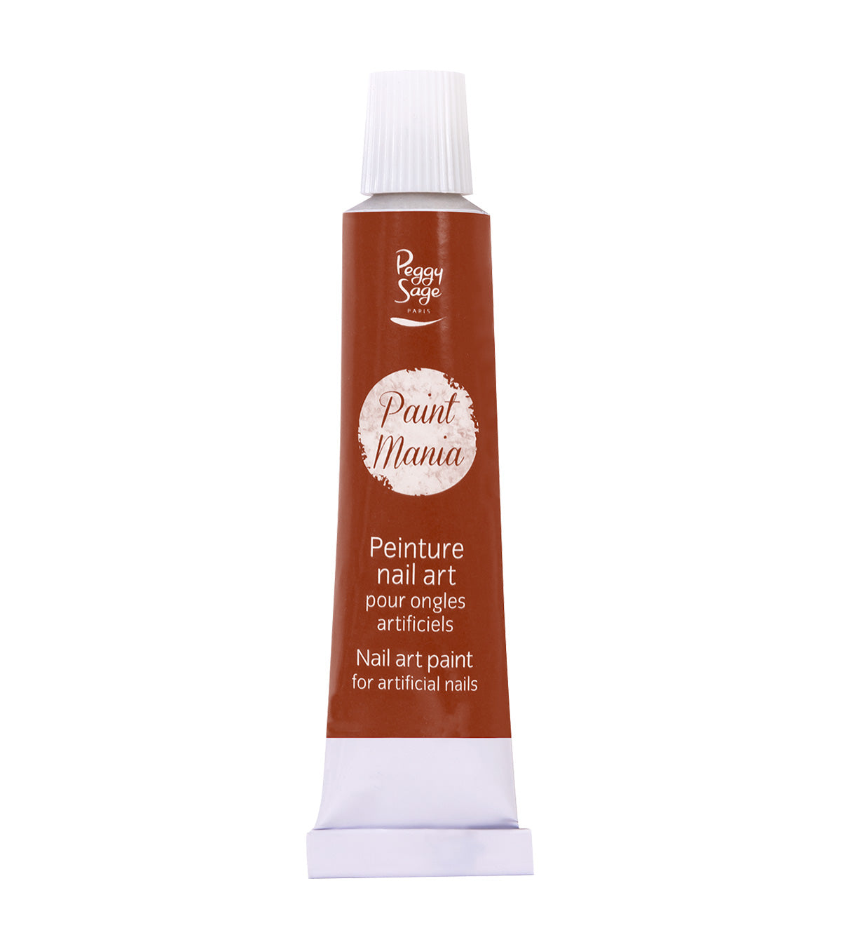 PEGGY SAGE  LACCA NAIL ART PAINT MANIA BROWN 12ML - BIBA-RICAMBI