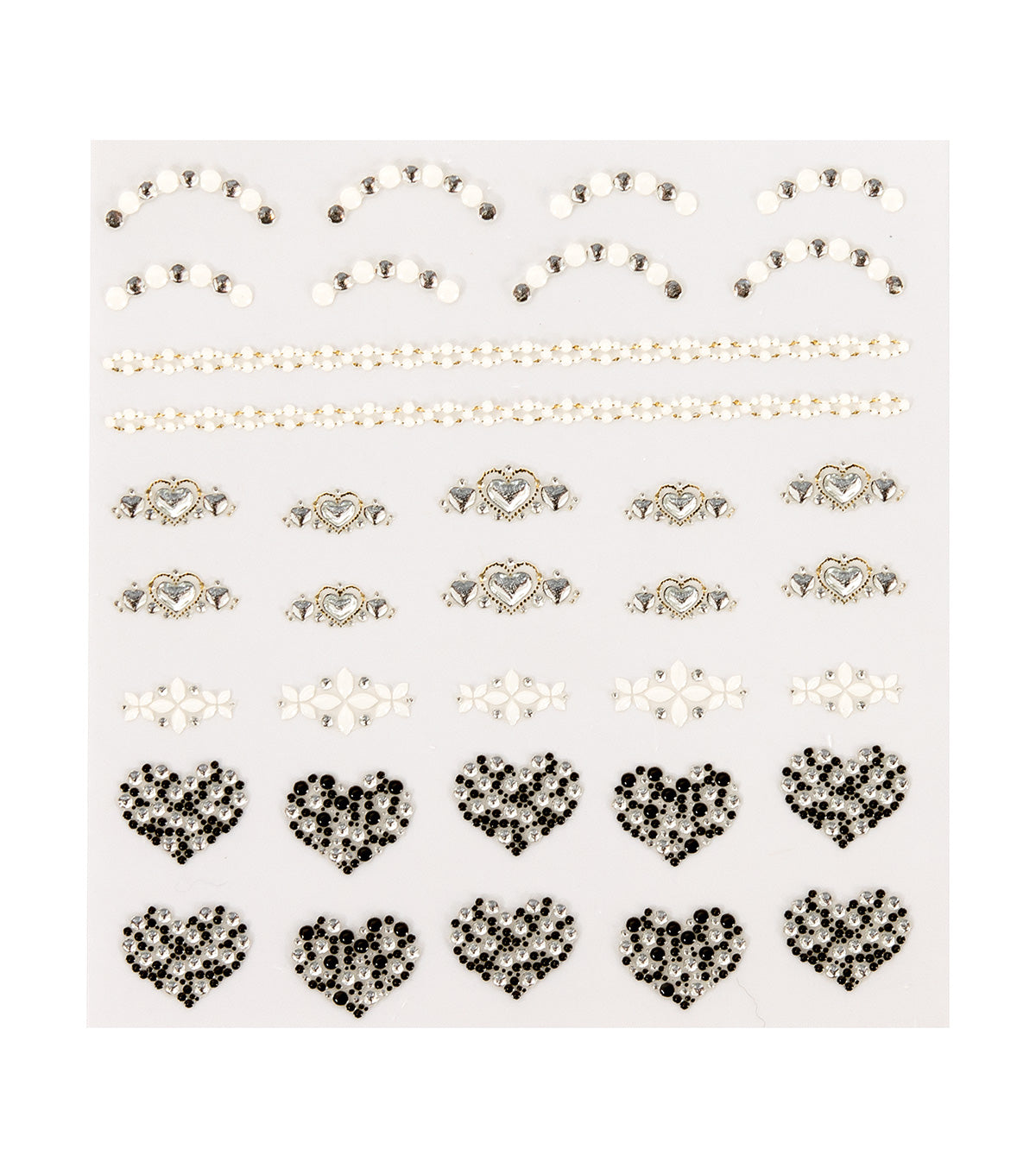 PEGGY SAGE  DECORAZIONIADESIVE PER UNGHIE JEWEL - BIBA-RICAMBI