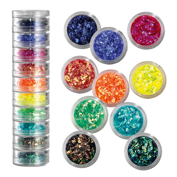 PEGGY SAGE  GLITTER MIX- FLUO - BIBA-RICAMBI