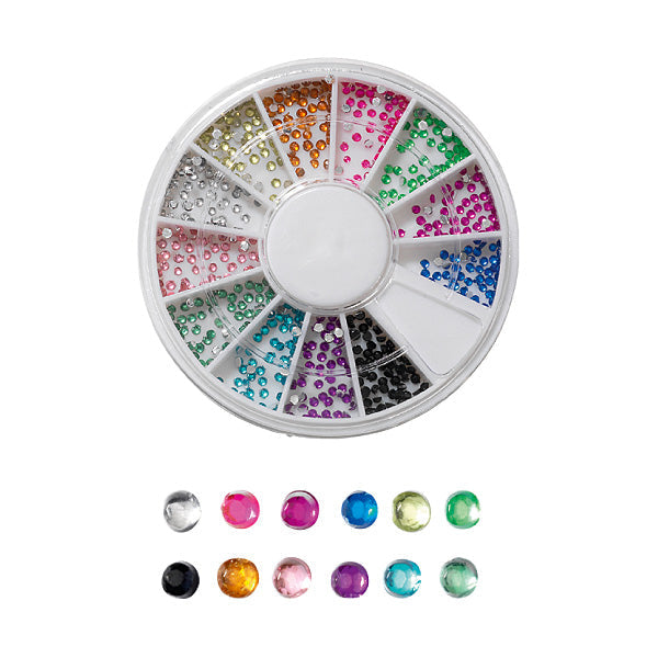PEGGY SAGE  CAROSELLO PER STRASS PER UNGHIE JEWELS 600PCS - BIBA-RICAMBI