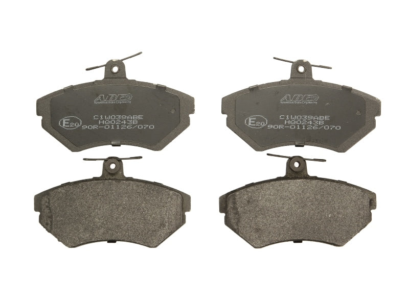 Kit 4 Pastiglie Freno Anteriori Compatibile Per Audi A4 B5 (8D) dal 1995-2001 BIBA-RICAMBI