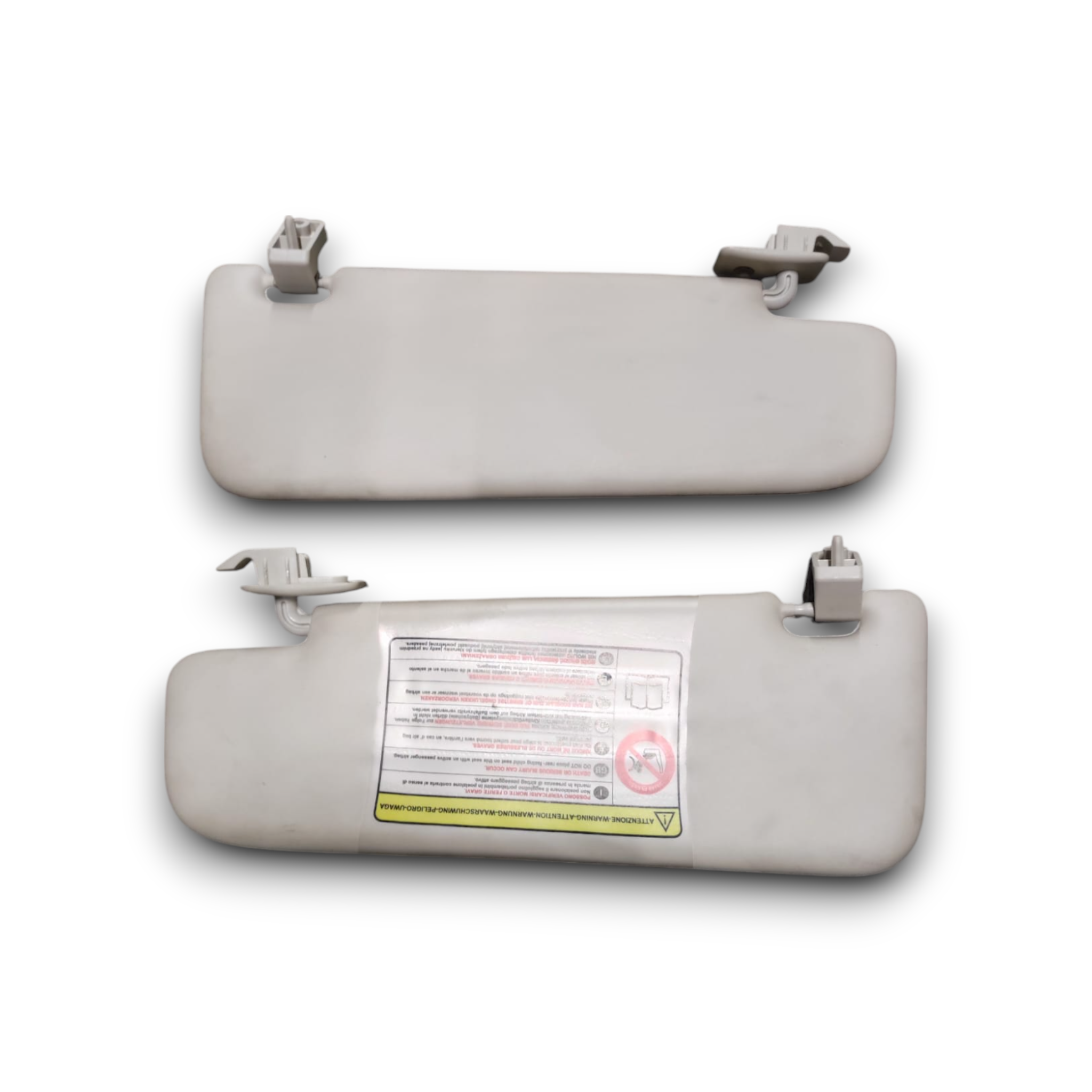 Coppia alette parasole fiat 500 3 porte (2007-2015) - BIBA-RICAMBI