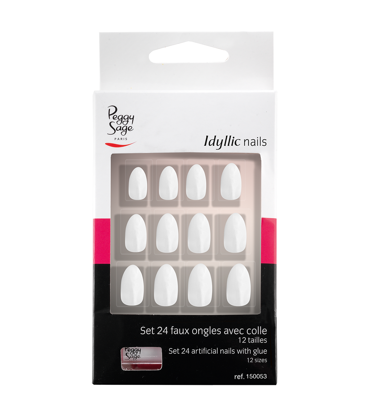PEGGY SAGE  SET 24 UNGHIE FINTE IDYLLIC NAILS - STILETTO CHIC