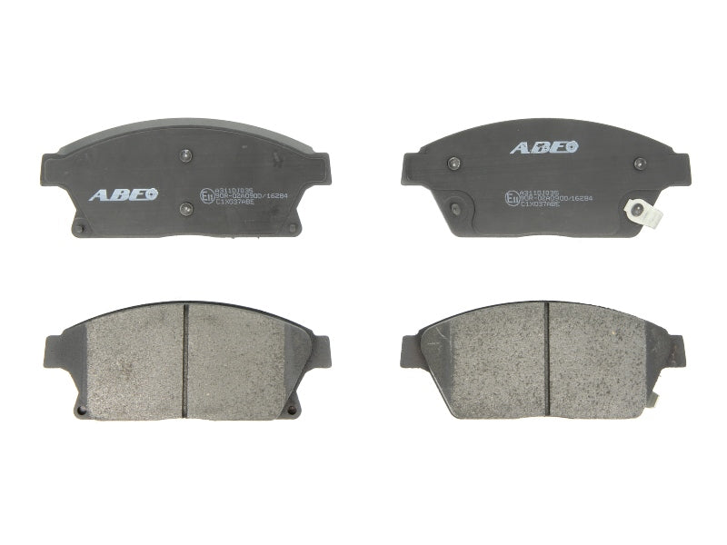 Kit 4 Pastiglie Freno Anteriori Compatibile Per Chevrolet Trax dal 2012> BIBA-RICAMBI