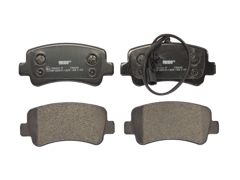 Kit 4 Pastiglie Freno Marca Ferodo Codice | FVR4348 BIBA-RICAMBI