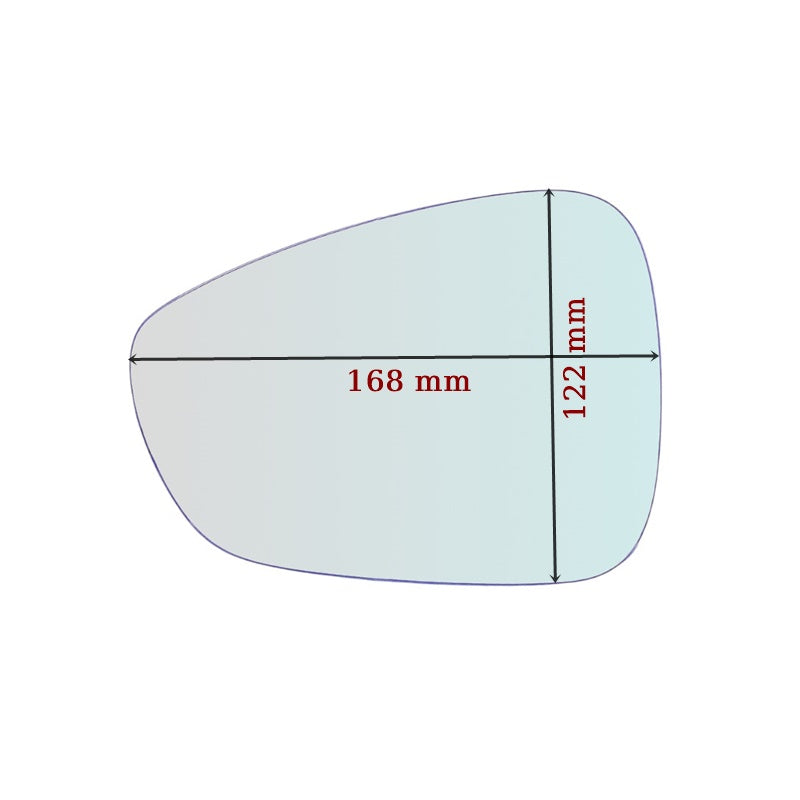 Vetro Specchio Asferico Lato SX-Guidatore Per Citroen C4 Grand Picasso II dal 2013>