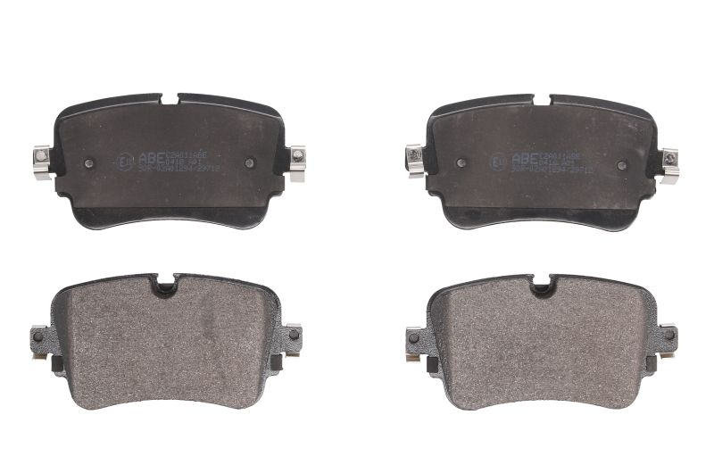 Kit 4 Pastiglie Freno Posteriori Compatibile Per Audi A6 C8 (4A) dal 2019> BIBA-RICAMBI