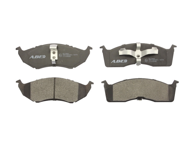 Kit 4 Pastiglie Freno Anteriori Compatibile Per Dodge Caravan dal 1995-2001 BIBA-RICAMBI