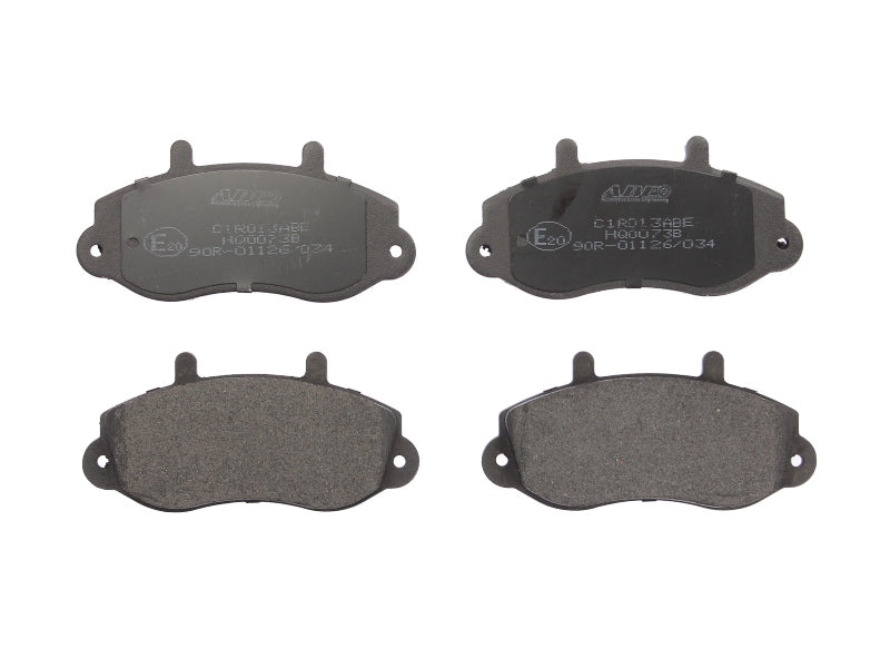 Kit 4 Pastiglie Freno Anteriori Compatibile Per Opel Movano A (X70) Dal 1998> BIBA-RICAMBI