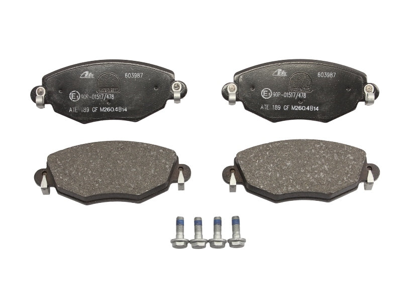 Kit 4 Pastiglie Freno Marca ATE Codice | 13.0460-3987.2 BIBA-RICAMBI