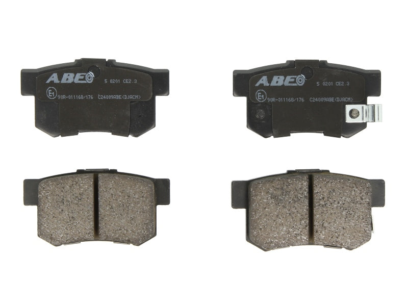 Kit 4 Pastiglie Freno Posteriori Compatibile Per Honda Civic IX (FK) dal 2012> BIBA-RICAMBI