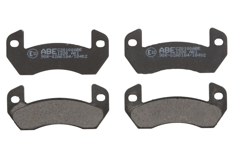 Kit 4 Pastiglie Freno Posteriore Compatibile Per Aixam A 741 dal 2005> BIBA-RICAMBI