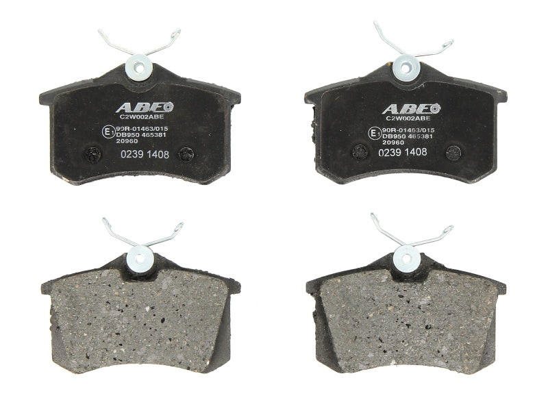 Kit 4 Pastiglie Freno Posteriori Compatibile Per VW T-Cross (C11) dal 2020> BIBA-RICAMBI