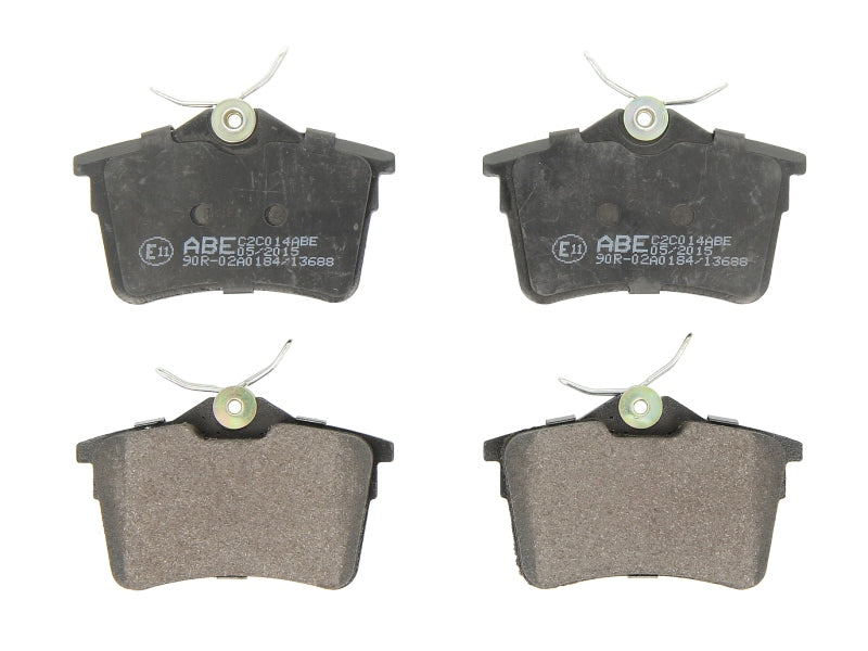 Kit 4 Pastiglie Freno Posteriori Compatibile Per Peugeot Partner Tepee dal 2008> BIBA-RICAMBI