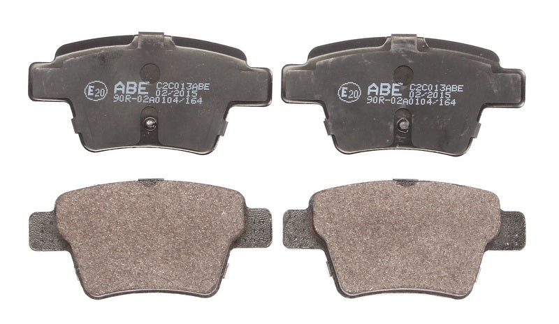 Kit 4 Pastiglie Freno Posteriori Compatibile Per Citroen C4 I (L) dal 2004-2012 BIBA-RICAMBI