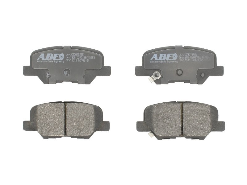 Kit 4 Pastiglie Freno Posteriori Compatibile Per Peugeot 4008 Dal 2012> BIBA-RICAMBI
