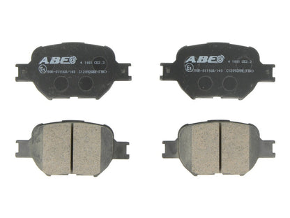 Kit 4 Pastiglie Freno Anteriori Compatibile Per Toyota Corolla Dal 2002-2006 BIBA-RICAMBI