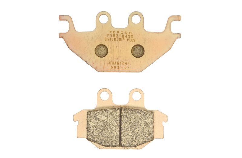Kit 2 Pastiglie Freno Moto Marca Ferodo Codice | FDB2184SG BIBA-RICAMBI