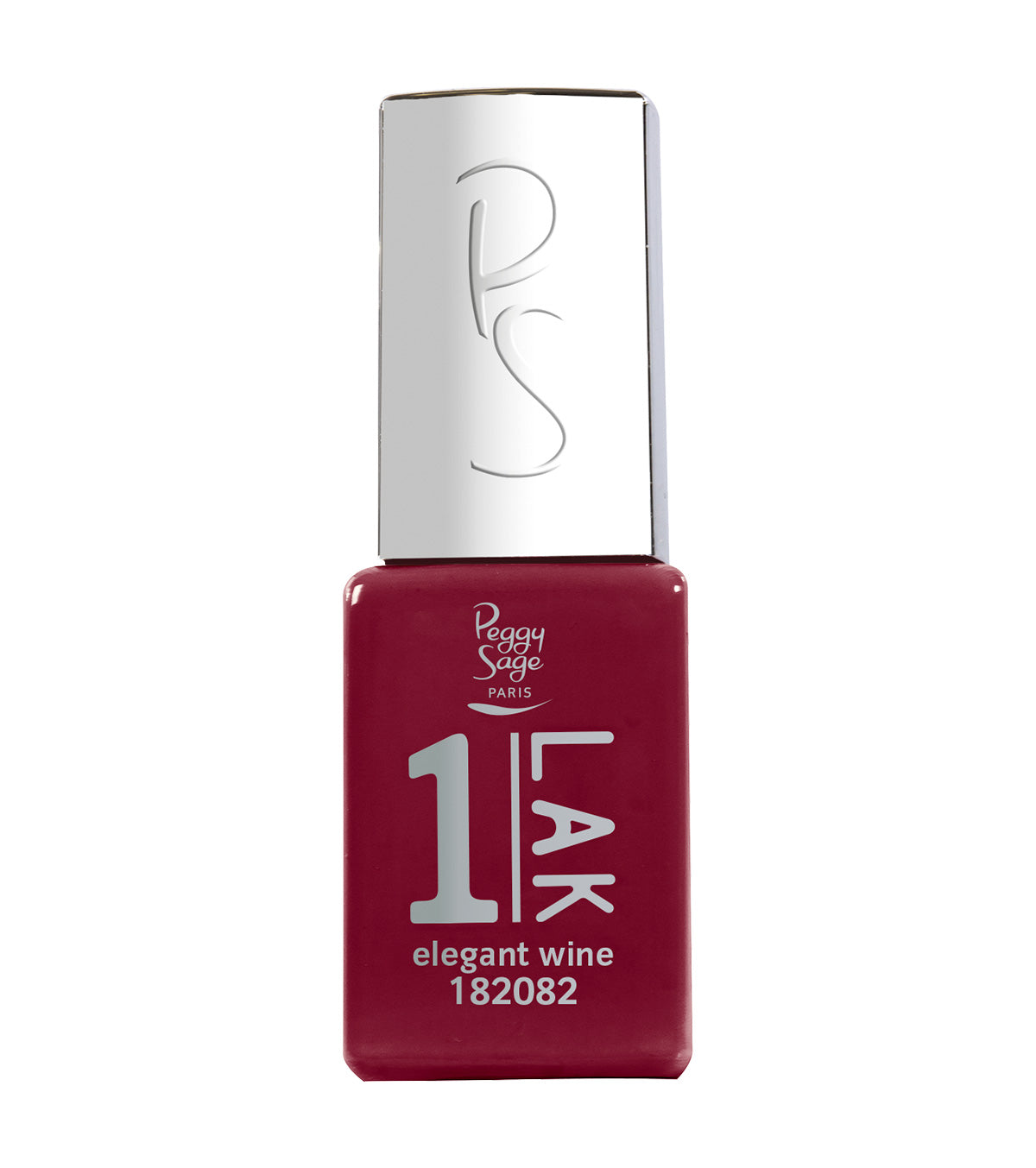PEGGY SAGE  ONE-LAK 1-STEP GEL POLISH ELEGANT WINE - 5ML - BIBA-RICAMBI