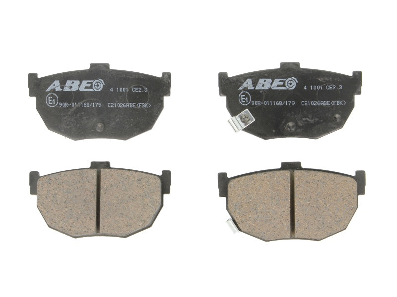 Kit 4 Pastiglie Freno Posteriori Compatibile Per Kia Cerato I (LD) dal 2004-2009 BIBA-RICAMBI