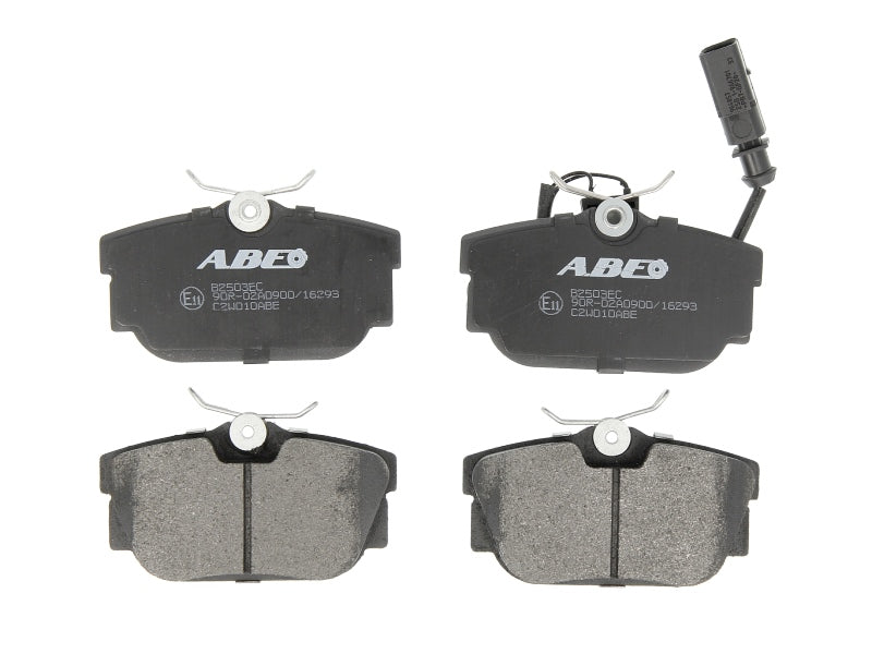 Kit 4 Pastiglie Freno Posteriori Compatibile Per VW California T4 Camper (7DJ) dal 1994-2003 BIBA-RICAMBI