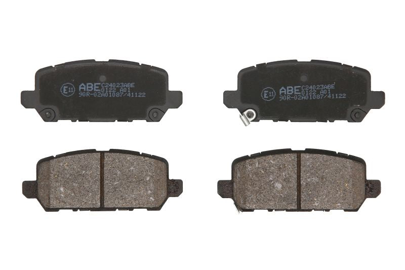 Kit 4 Pastiglie Freno Posteriori Compatibile Per Honda HR-V (RU) dal 2015> BIBA-RICAMBI