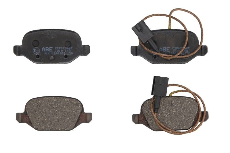 Kit 4 Pastiglie Freno Posteriore Compatibile Per Fiat Doblo MPV (223) dal 2002> BIBA-RICAMBI