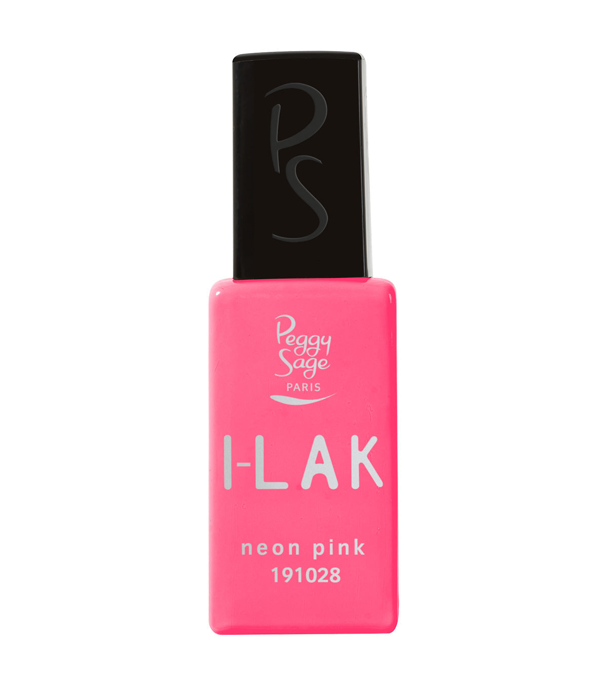 PEGGY SAGE  I-LAK SOAK OFF GEL POLISH NEON PINK  - 11ML
