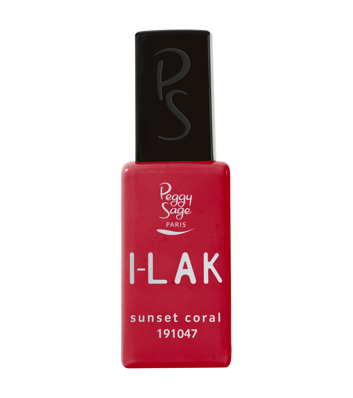 PEGGY SAGE  I-LAK SOAK OFF GEL POLISH SUNSET CORAL - 11ML