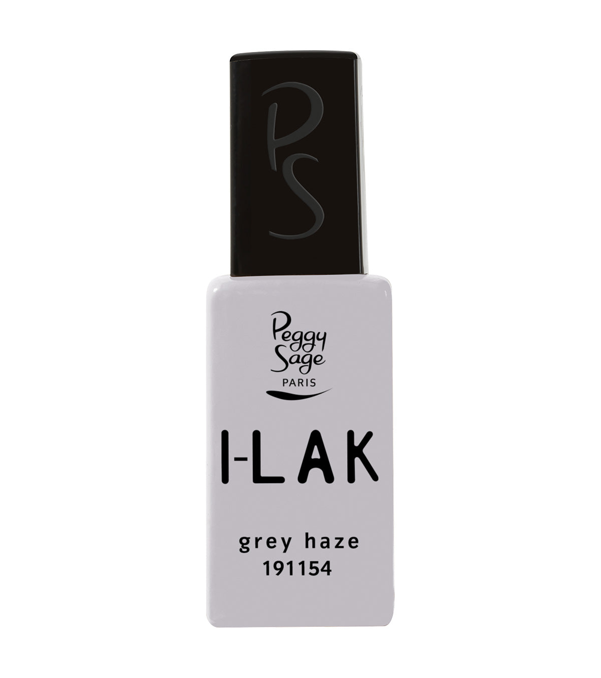 PEGGY SAGE  I-LAK SOAK OFF GEL POLISH GREY HAZE - 11ML