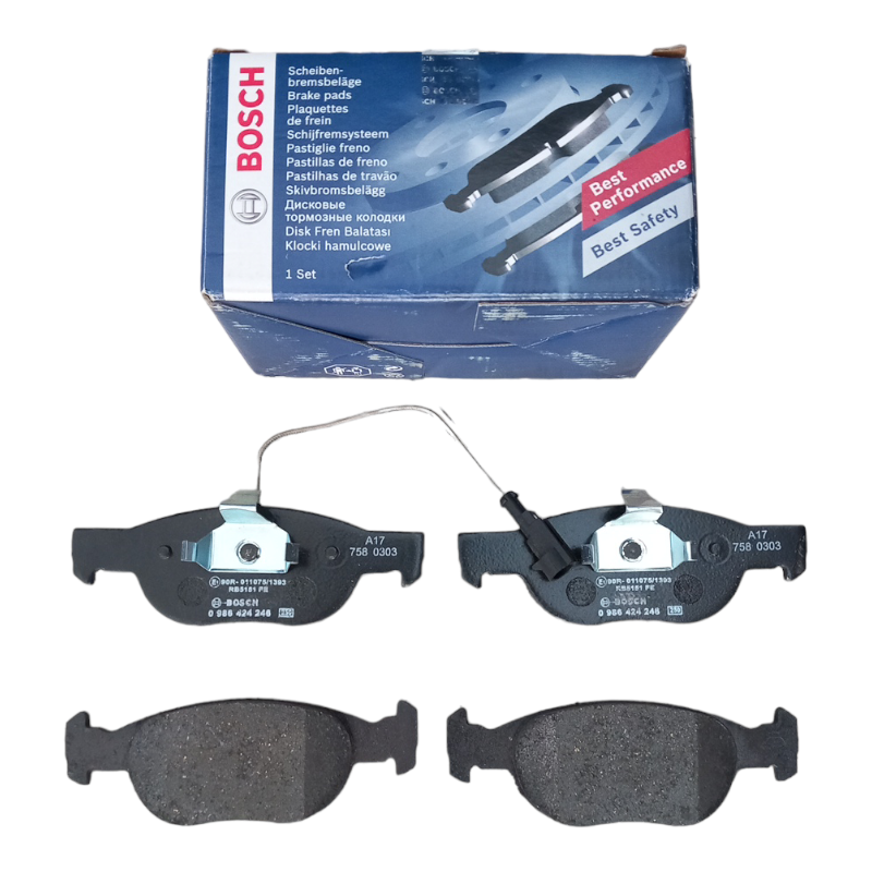 Pastiglie Freno Bosch Compatibili Per Alfa Romeo 145 | 146 | Fiat Brava | Bravo | Marea | Punto | Lancia Delta art.271X BIBA-RICAMBI