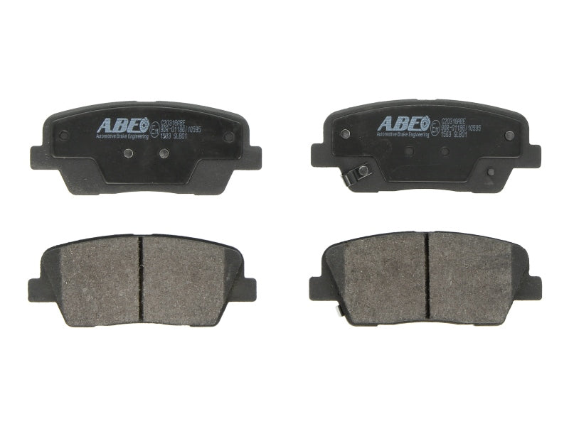 Kit 4 Pastiglie Freno Posteriori Compatibile Per Ssangyong Rexton (Y400) dal 2018> BIBA-RICAMBI