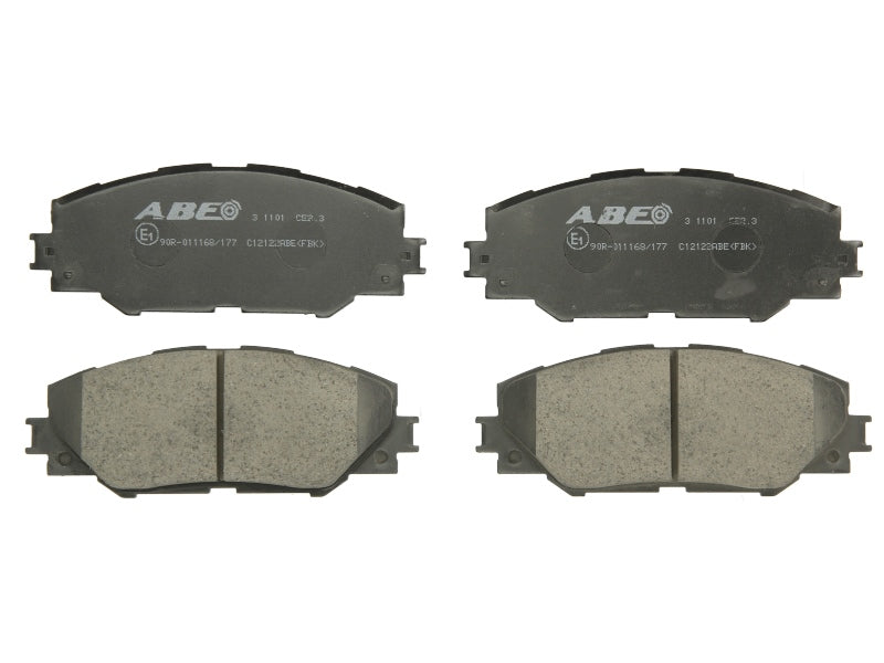 Kit 4 Pastiglie Freno Anteriori Compatibile Per Toyota Prius Plus (W4) dal 2011> BIBA-RICAMBI