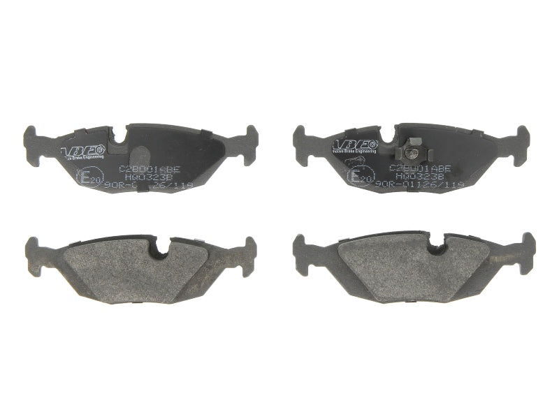 Kit 4 Pastiglie Freno Posteriori Compatibile Per Bmw Serie-7 (E32) dal 1985-1994 BIBA-RICAMBI