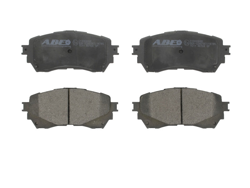 Kit 4 Pastiglie Freno Anteriori Compatibile Per Mazda 6 (GJ) dal 2012> BIBA-RICAMBI