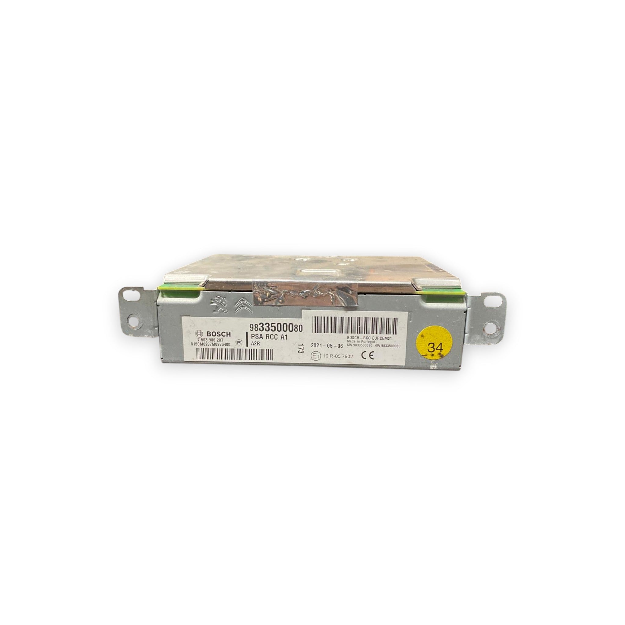 Autoradio / stereo Citroen C3 III (2016-2022) Cod: 9833500080 - BIBA-RICAMBI