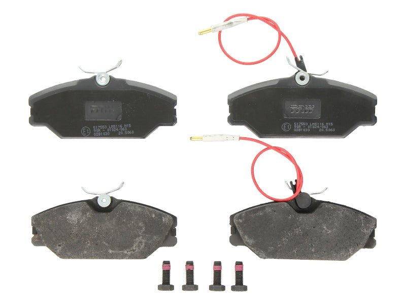 Kit 4 Pastiglie Freno Marca TRW Codice | GDB1030 BIBA-RICAMBI