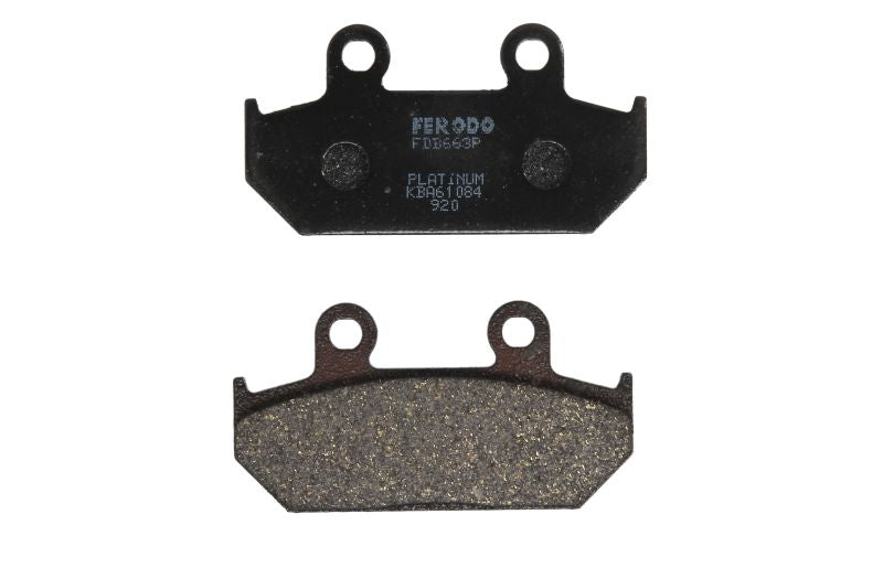 Kit 2 Pastiglie Freno Moto Marca Ferodo Codice | FDB663P BIBA-RICAMBI