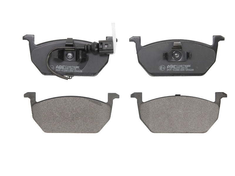 Kit 4 Pastiglie Freno Anteriori Compatibile Per Audi TT Dal 2015&gt; BIBA-RICAMBI