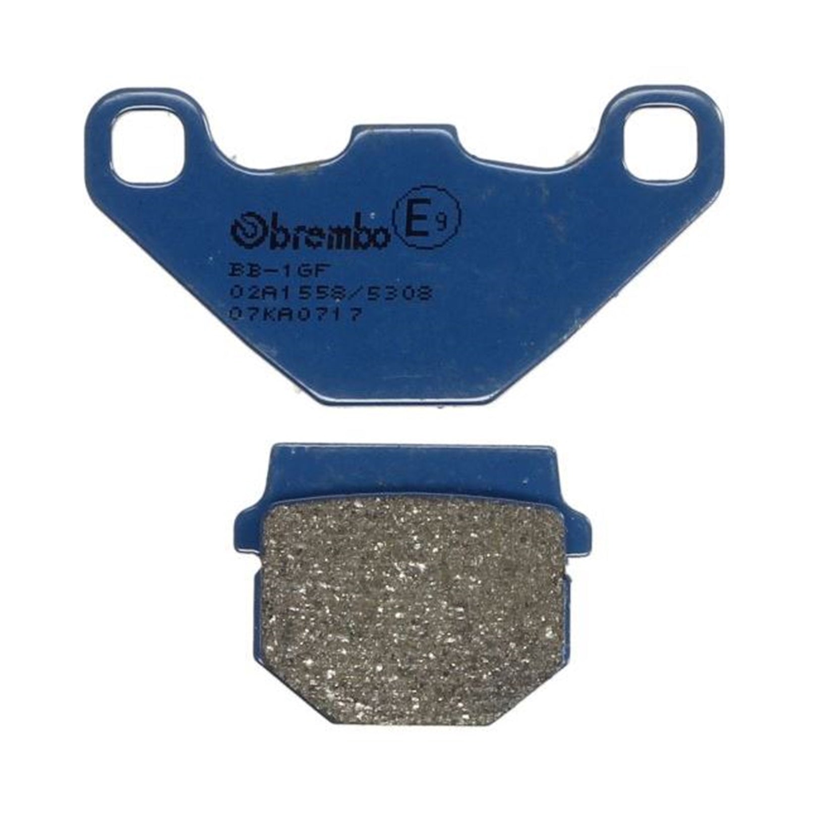 Kit 2 Pastiglie Freno Moto Anteriori | Posteriori Brembo art.07KA0717 BIBA-RICAMBI