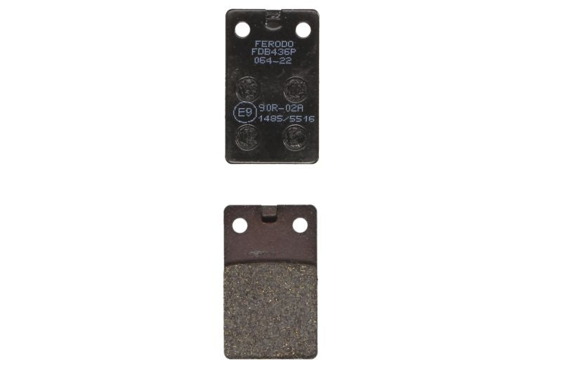 Kit 2 Pastiglie Freno Moto Marca Ferodo Codice | FDB436P BIBA-RICAMBI