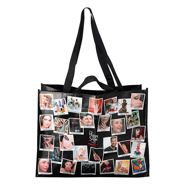 PEGGY SAGE  SHOPPER NONTESSUTO LOOK POLA - BIBA-RICAMBI