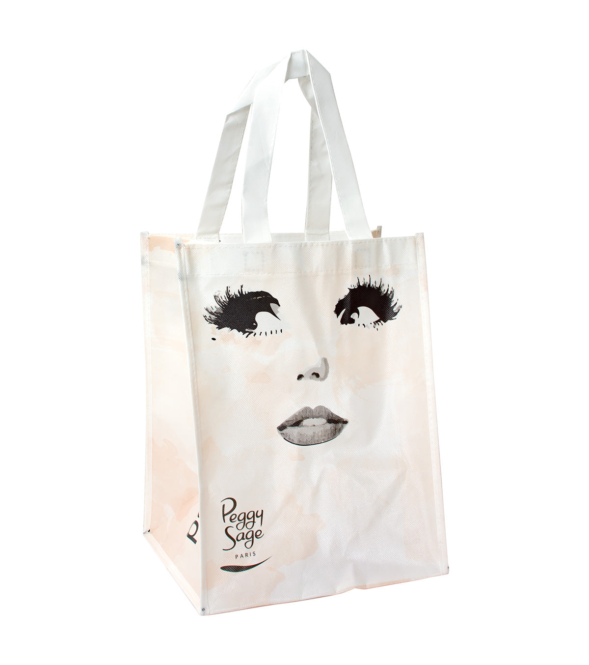 PEGGY SAGE  SHOPPER NONTESSUTO LOOK POLA - BIBA-RICAMBI
