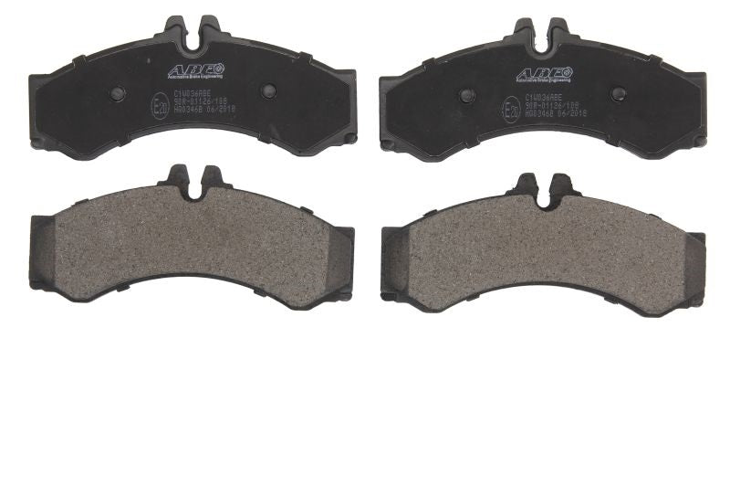 Kit 4 Pastiglie Freno Posteriori Compatibile Per Multicar UX100 dal 1999> BIBA-RICAMBI