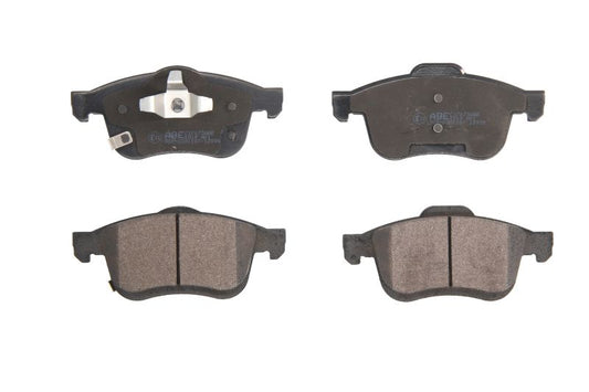 Kit 4 Pastiglie Freno Anteriori Compatibile Per Fiat 500L Dal 2013&gt; BIBA-RICAMBI