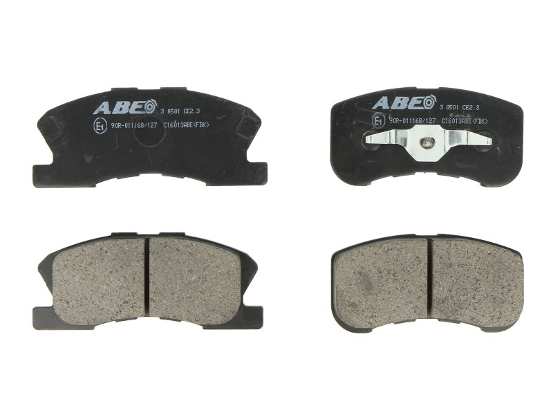 Kit 4 Pastiglie Freno Anteriori Compatibile Per Daihatsu YRV Dal 2001> BIBA-RICAMBI